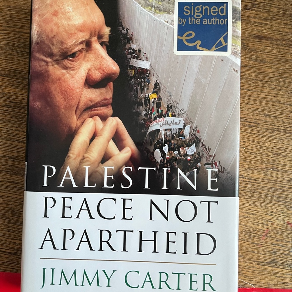 Book signed by Jimmy Carter